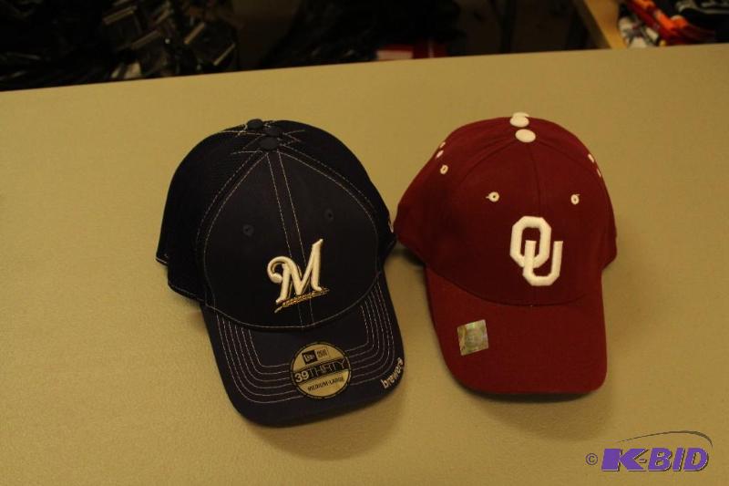 Officially Licensed Fitted Hats wMiscellaneous Sizes & Sports Team Logos