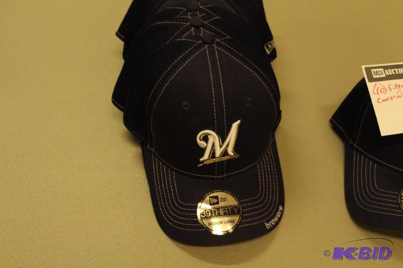 Officially Licensed Fitted Hats Milwaukee Brewers