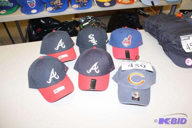 Officially Licensed Fitted Hats wMiscellaneous Sizes & Sports Team Logos