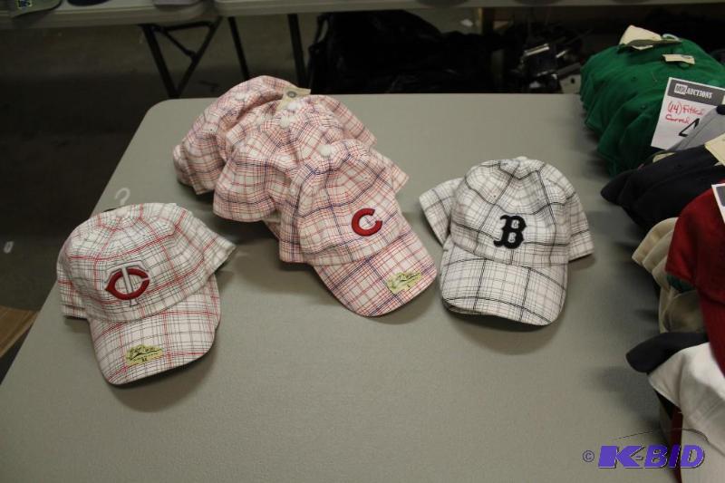 Officially Licensed Fitted Hats wMiscellaneous Sizes & Sports Team Logos