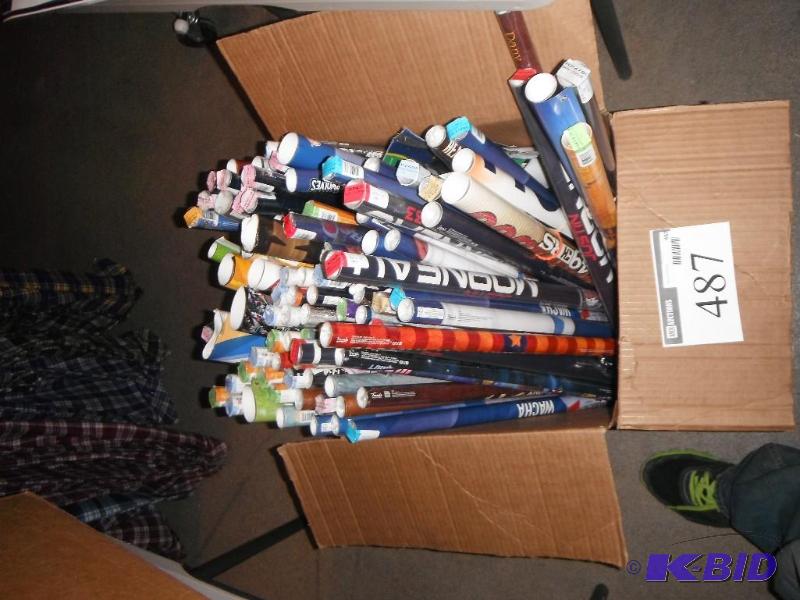 Box of Miscellaneous Sports Posters