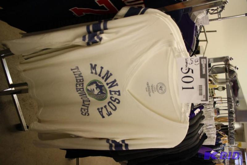Officially Licensed Sports Apparel Tops Timberwolves Merchandise (L)