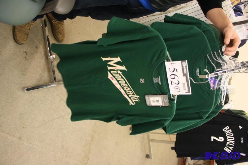 Officially Licensed Sports Apparel Tops (L) Minnesota Wild