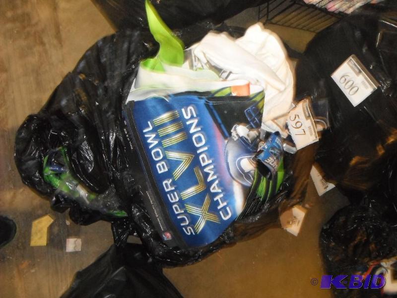 Bag of Miscellaneous Sports Merchandise