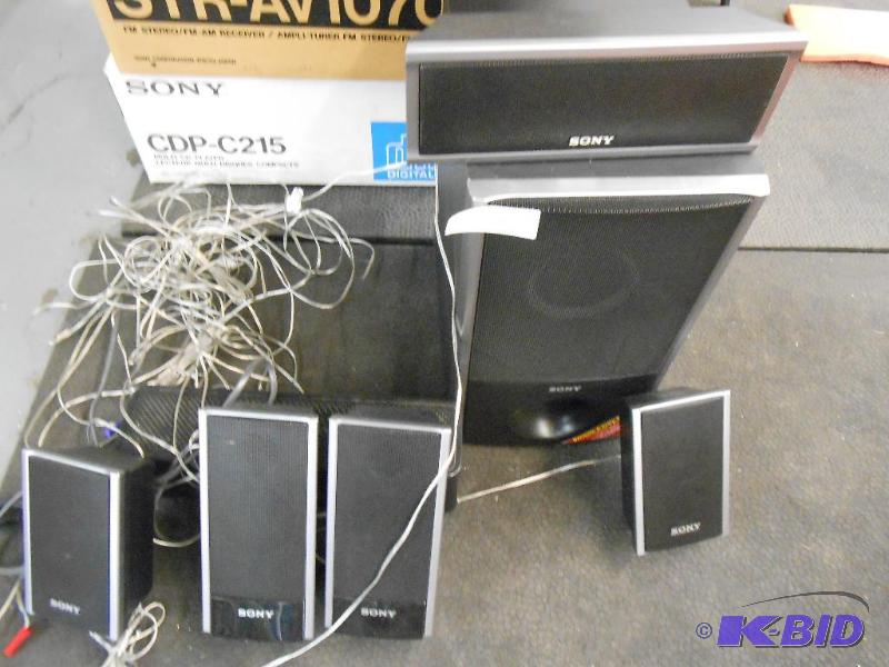Sony surround sound speaker set