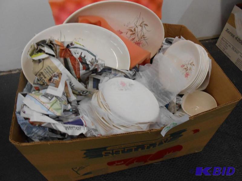 Huge matching dish set.