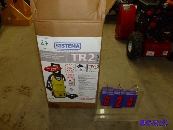 Sistema 1650 electric pressure washer. New in...