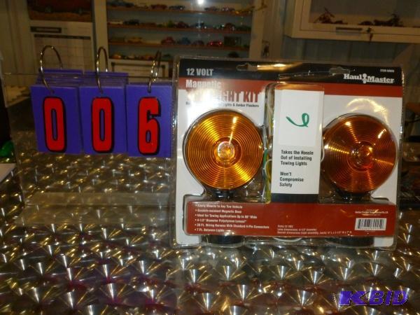 New magnetic tow lights. Complete in package....