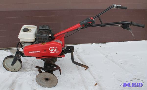 lot 21 image: HONDA F 501 Tiller Honda GX 160 , 4 Stroke Ga...