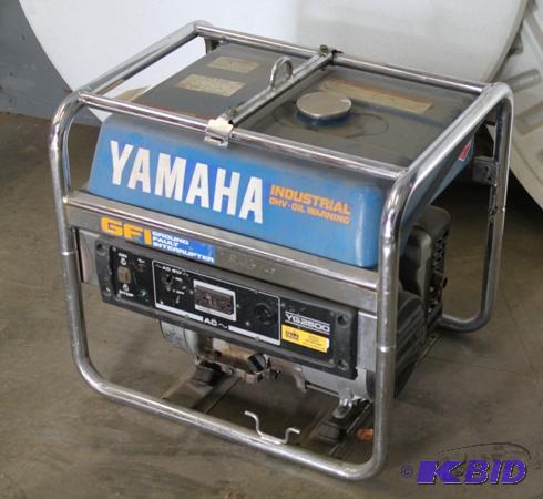 lot 7 image: 3.6 KW Power Generator YAMAHA Model # &nbspY...