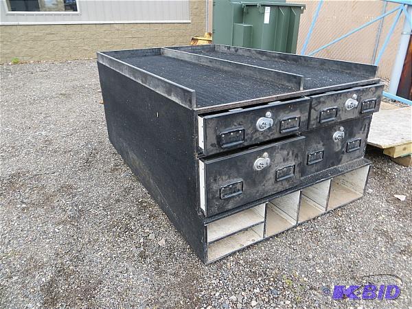 lot 1 image: SurveyorsTool Box for back of truck. Measure...