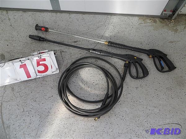 lot 15 image: lot of 2 pressurer washer nozzels. One with h...