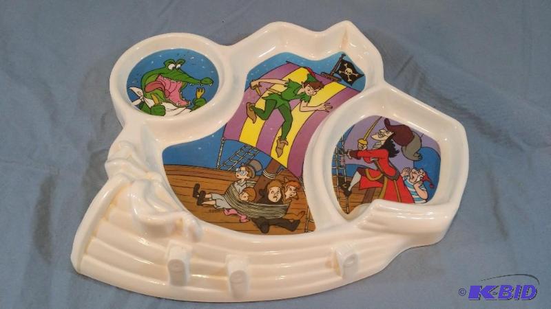 Disney peter Pan Food Tray Shaped as a Ship