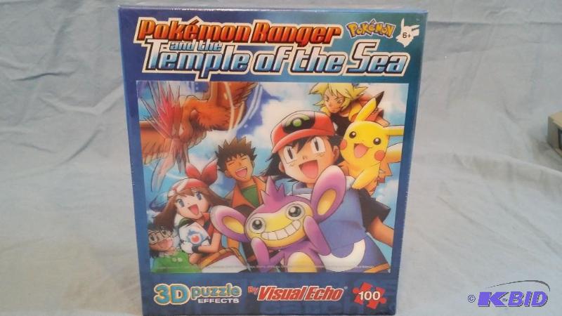 Pokeman  Temple of the Sea 3D Puzzle