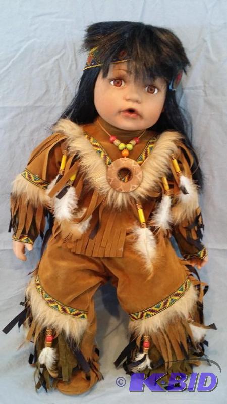 Cathay Indian Porcelain Doll