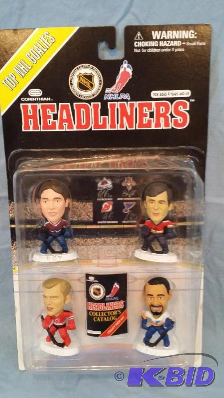 NHL Headliners featuring Hockey Goalies