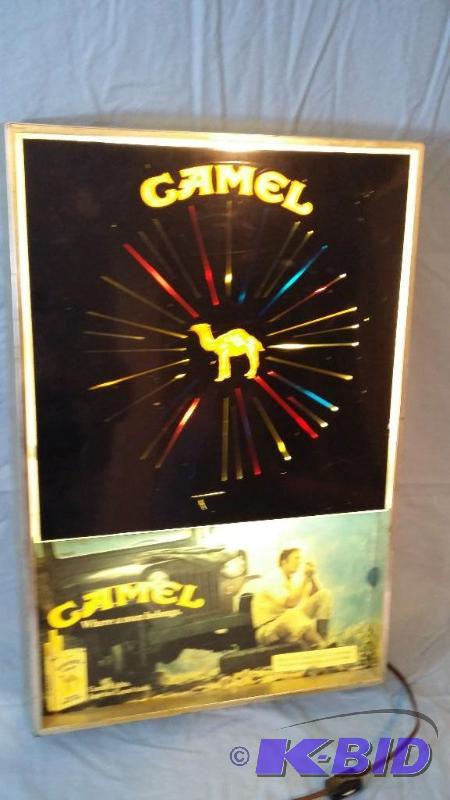 Hanging Camel light up sign