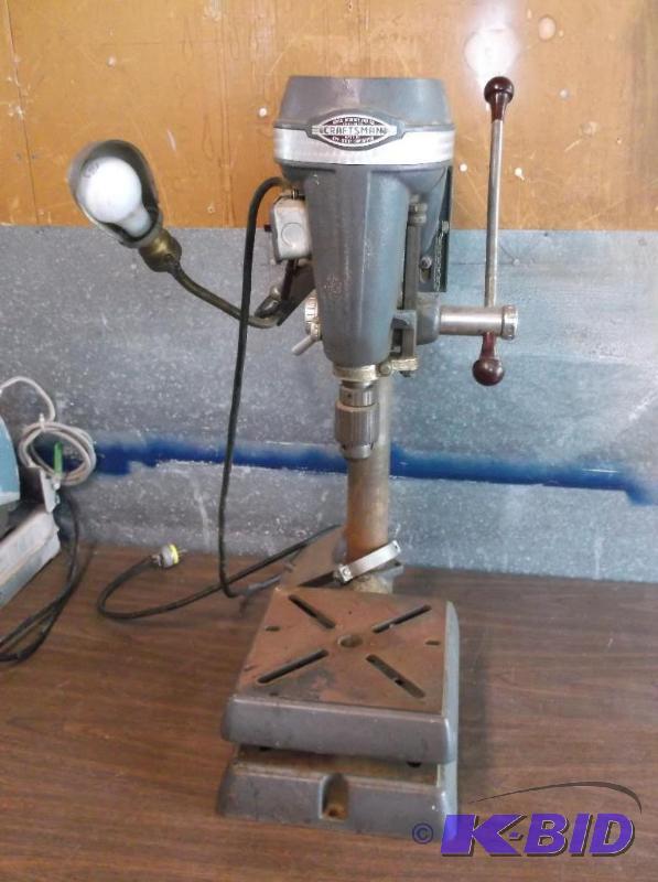 lot 4 image: Large Sears & Roebuck Craftsman Drill pre...
