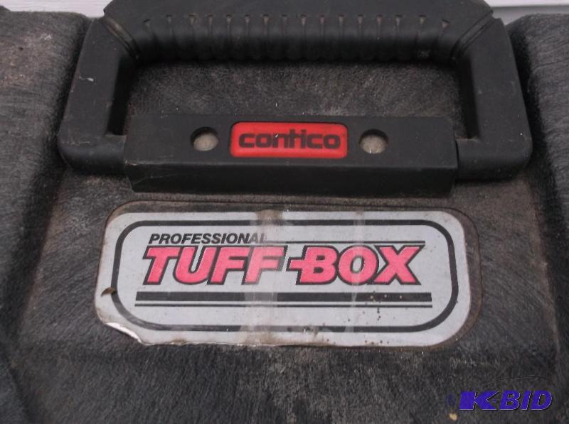 Contico Professional Tuff box with large asso, St Cloud #26 Tool  Auction