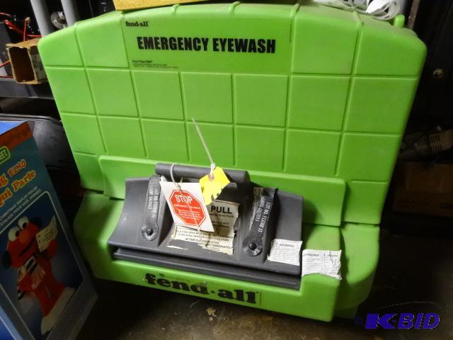 lot 119 image: Fend-AllHoneywell Emergency Eye Wash Station...