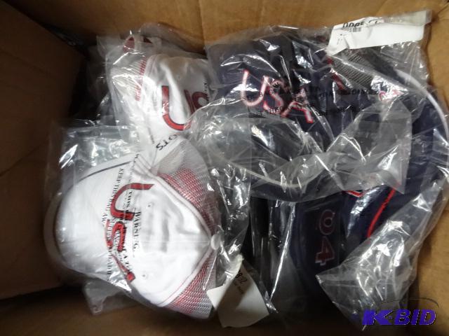 lot 143 image: Box Of Approx 50 USA Olympic Caps...