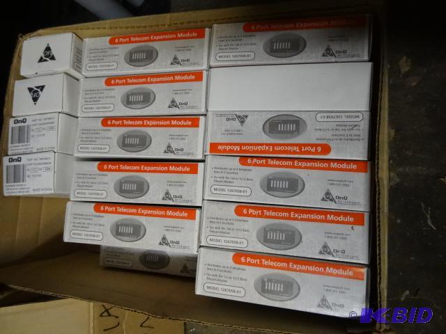lot 169 image: Qty 27 ONO 6 Port Telecom Expansion Moduel 12...