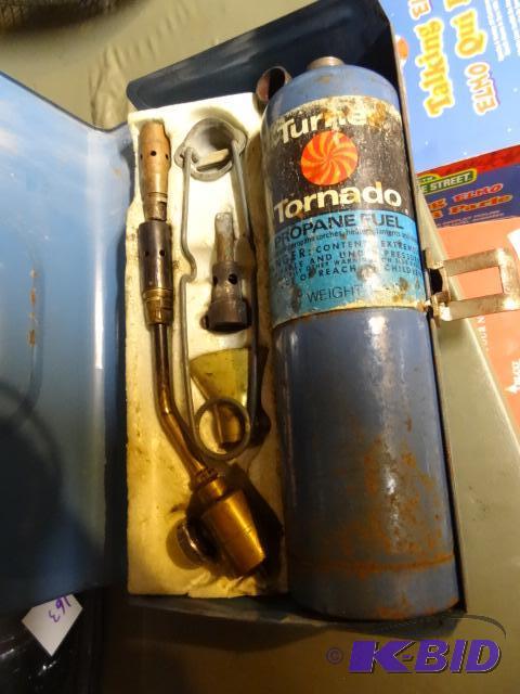 lot 179 image: Bernzomatic Propane Torch Kit...