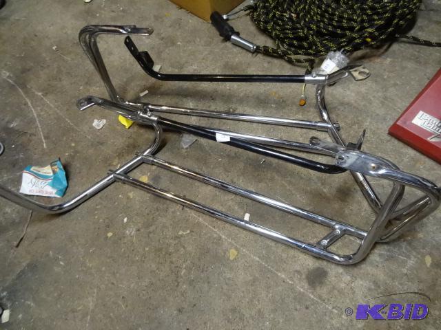 lot 197 image: Motorcycle Rack. Pair. Unknown Application...