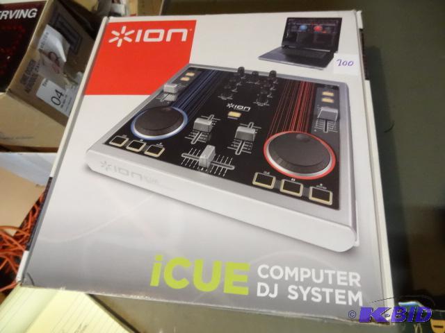 lot 200 image: ION ICUE Computer DJ System NB...