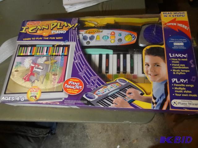 lot 203 image: Fisher Price I Can Play Piano...