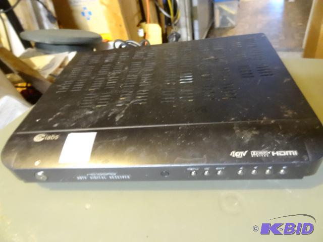 lot 205 image: E labs HDTV Digital Converter...
