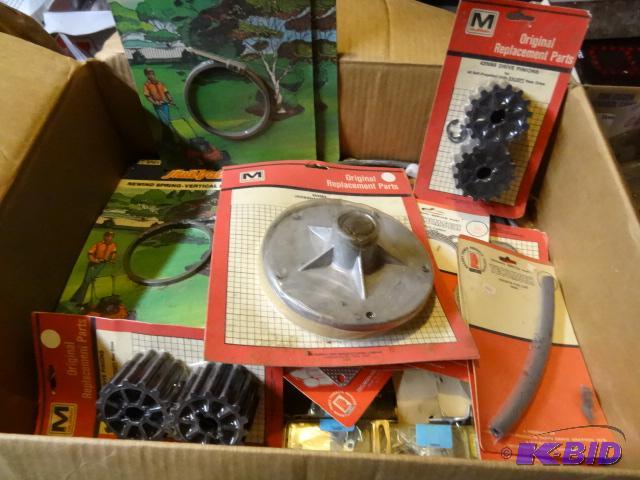 lot 221 image: Misc Lawn Mower Replacement Parts...