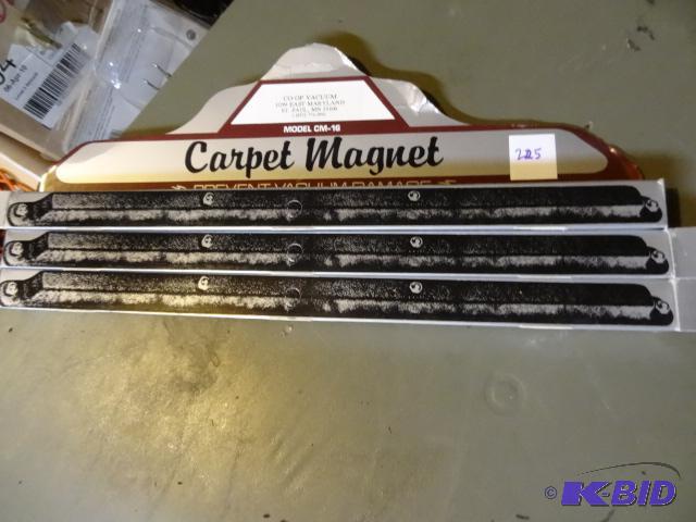 lot 225 image: 3 Carpet Magnets...