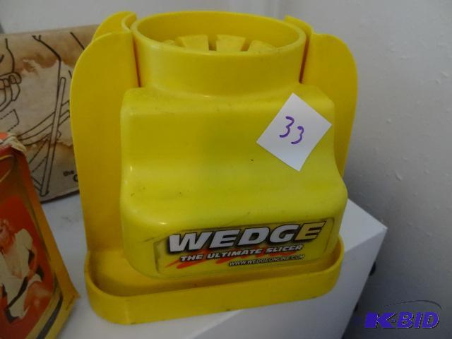 lot 33 image: Wedge The Ultimat Slicer....