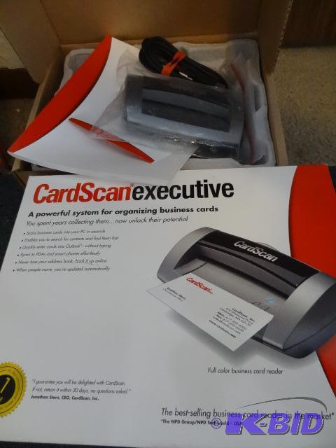 lot 58 image: Card Scan Executive Full Color Business Card ...
