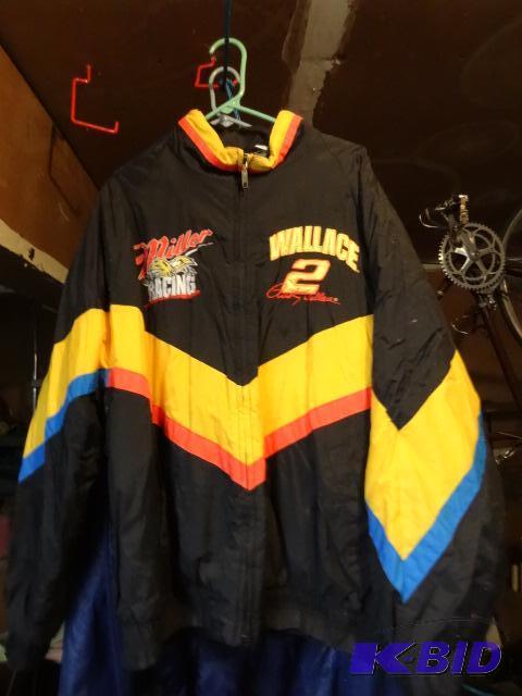 lot 67 image: Rusty Wallace Miller Racing Jacket Size XL...