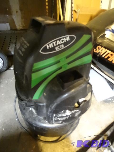 lot 73 image: Hitachi EC79 Air Compresser Needs Pressure Sw...