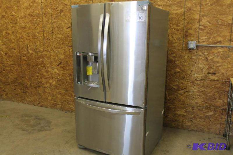 lot 1 image: NEW ULTRA-LARGE CAPACITY 3 DOOR FRENCH DOOR REFRIGERATOR WITH SMART COOLING #LFX28991ST