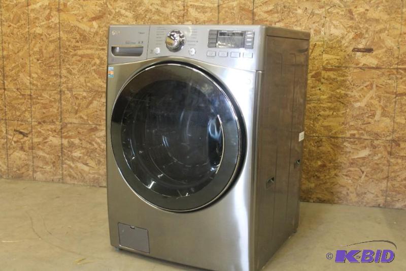 lot 5 image: NEW LG 4.0 CU. FT. ULTRA LARGE CAPACITY TURBOWASH WASHER WITH STEAM TECHNOLOGY #WM3470HVA