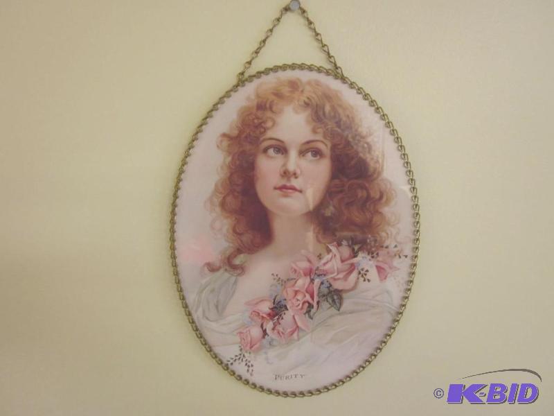 lot 158 image: Vintage Purity framed art print.     &nb...