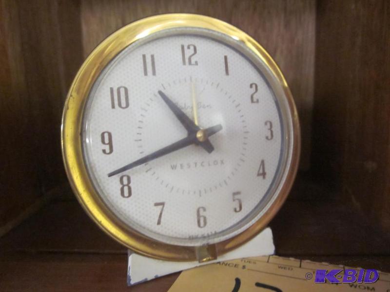 lot 174 image: Vintage Westclox Baby Ben alarm clock   ...