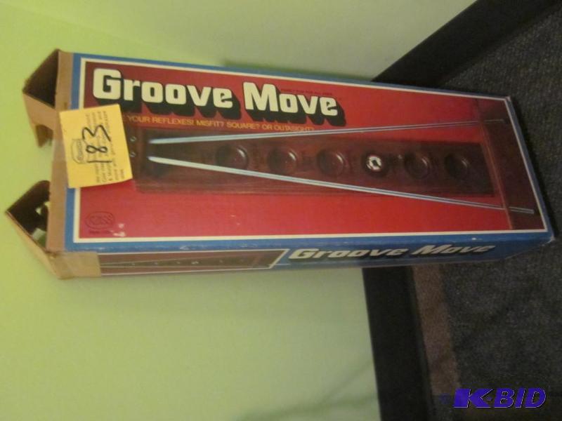 lot 183 image: New in box Groove Move game, all parts includ...