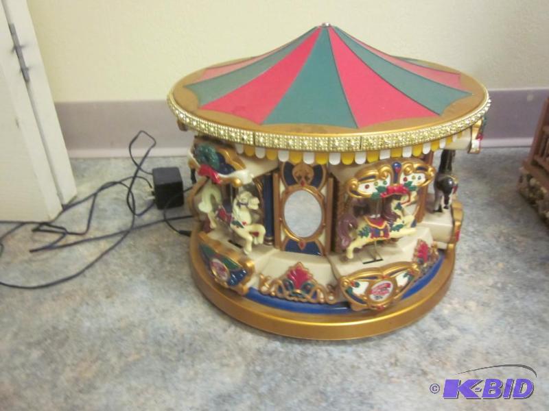lot 265 image: Vintage electronic carousal that plays music ...