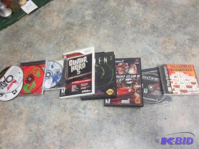 lot 280 image: Lot of games, including WII, Playstation II a...