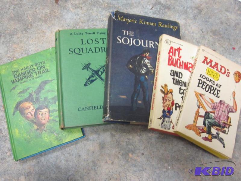 lot 288 image: Lot of (5) vintage books.      ...