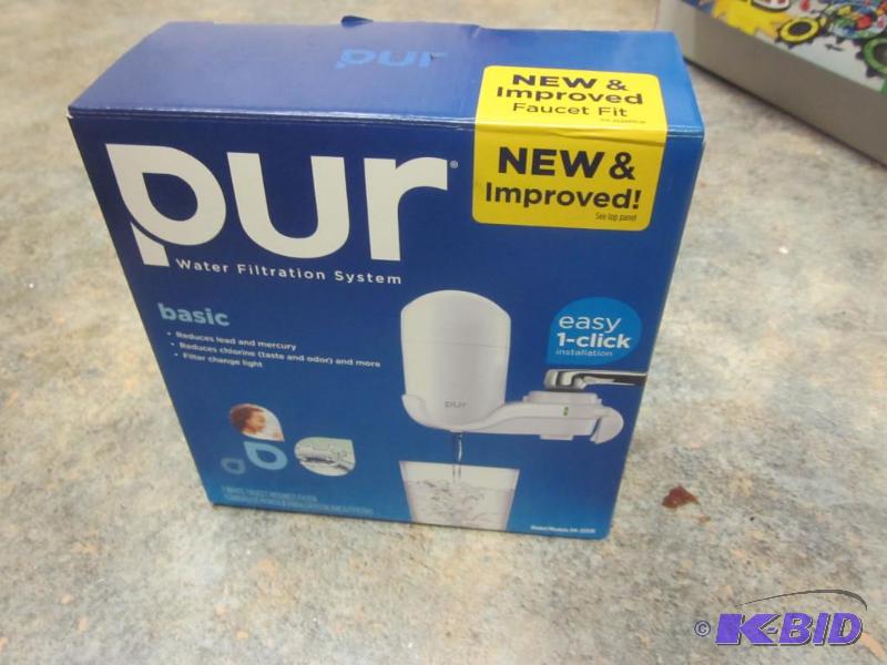 lot 298 image: Pur water purification system, needs new filt...