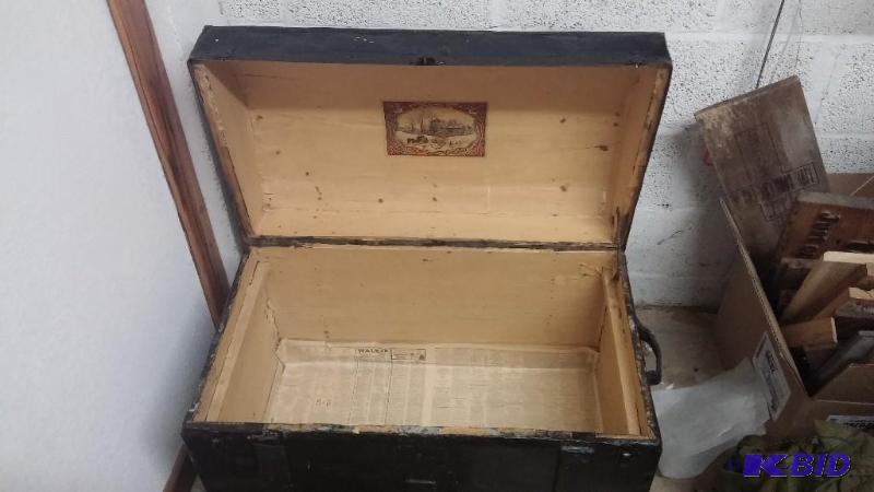 Vintage Steamer trunk...