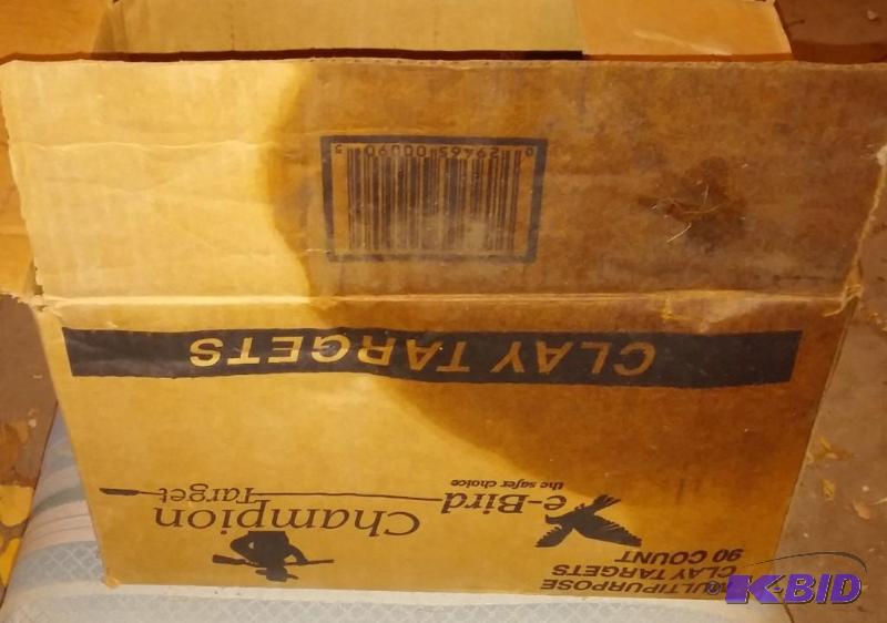 Partial Box of Clay Targets...