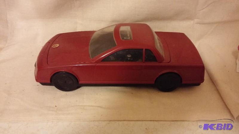Vintage Red Car VHS Rewinder...