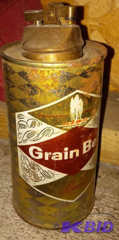 Vintage Grain Belt Beer Can Lighter...